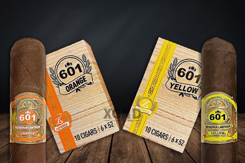 Thương Hiệu Espinosa thêm màu mới với Xì Gà 601 Orange và 601 Yellow