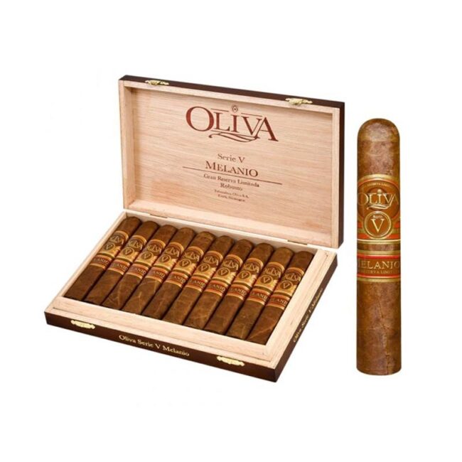 Xì Gà Oliva Serie V Melanio Robusto - hộp 10 điếu